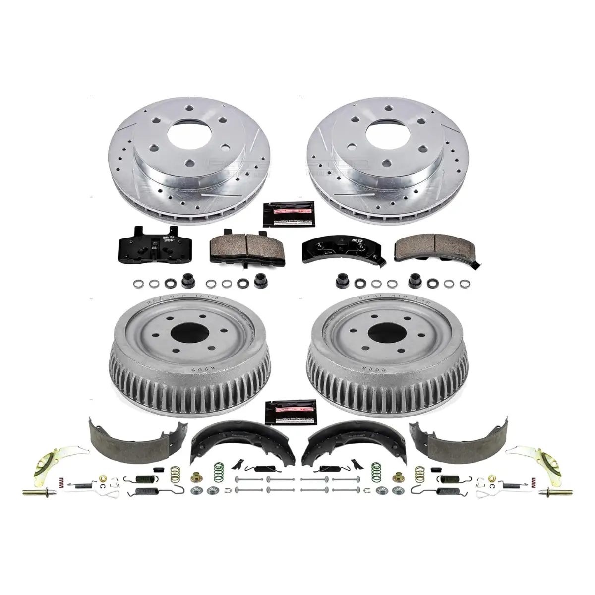K15035DK Front and Rear Z23 Carbon Fiber Brake Pads - Lenin Auto Parts