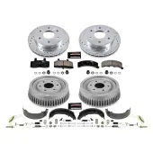 K15035DK Front and Rear Z23 Carbon Fiber Brake Pads - Lenin Auto Parts